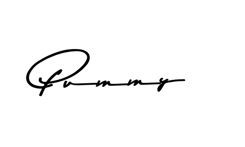 if you are searching for the best signature style for your name Pummy. so please give up your signature search. here we have designed multiple signature styles  using Asem Kandis PERSONAL USE. Pummy signature style 9 images and pictures png