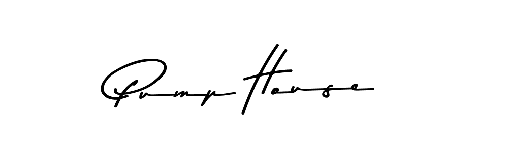 Pump House stylish signature style. Best Handwritten Sign (Asem Kandis PERSONAL USE) for my name. Handwritten Signature Collection Ideas for my name Pump House. Pump House signature style 9 images and pictures png