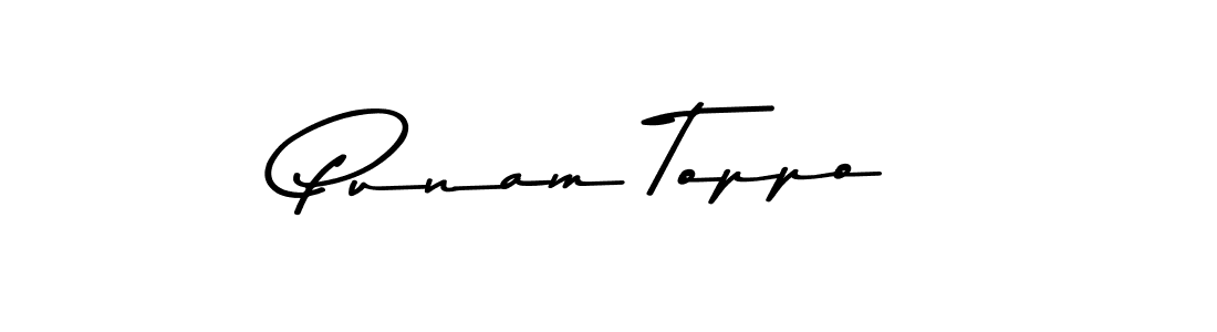 Similarly Asem Kandis PERSONAL USE is the best handwritten signature design. Signature creator online .You can use it as an online autograph creator for name Punam Toppo. Punam Toppo signature style 9 images and pictures png