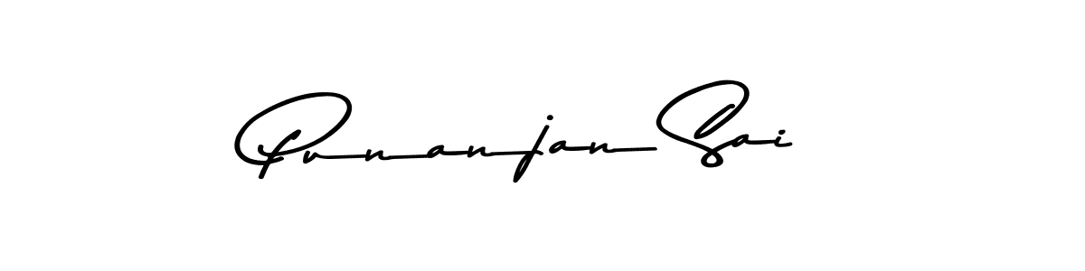 Make a beautiful signature design for name Punanjan Sai. With this signature (Asem Kandis PERSONAL USE) style, you can create a handwritten signature for free. Punanjan Sai signature style 9 images and pictures png