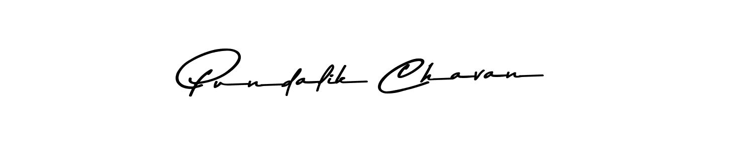 Pundalik Chavan stylish signature style. Best Handwritten Sign (Asem Kandis PERSONAL USE) for my name. Handwritten Signature Collection Ideas for my name Pundalik Chavan. Pundalik Chavan signature style 9 images and pictures png