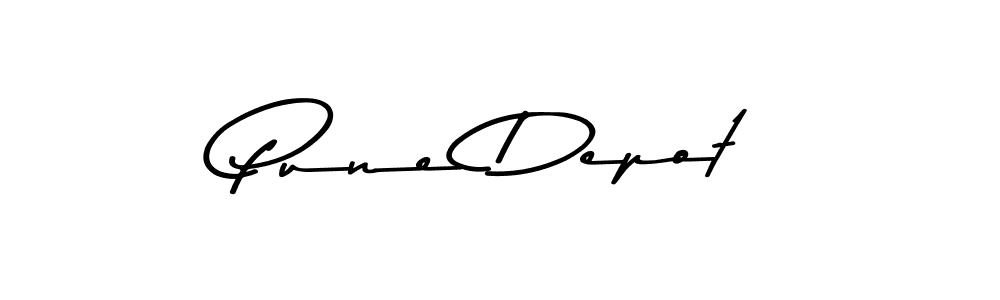 Make a beautiful signature design for name Pune Depot. Use this online signature maker to create a handwritten signature for free. Pune Depot signature style 9 images and pictures png