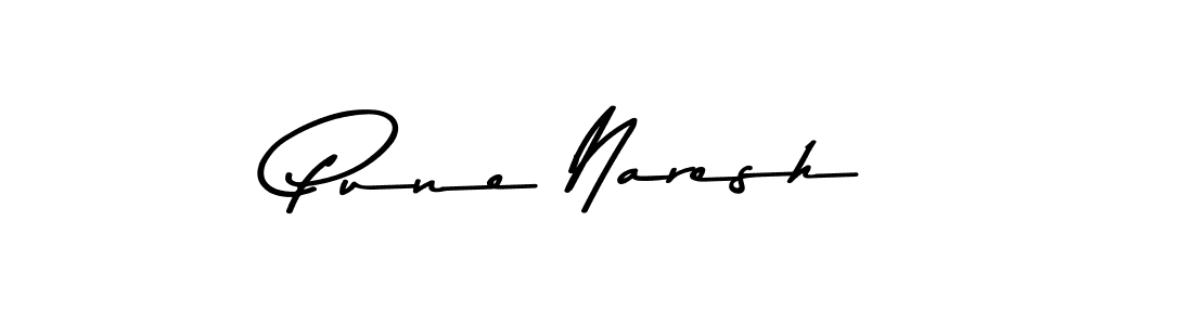 Similarly Asem Kandis PERSONAL USE is the best handwritten signature design. Signature creator online .You can use it as an online autograph creator for name Pune Naresh. Pune Naresh signature style 9 images and pictures png