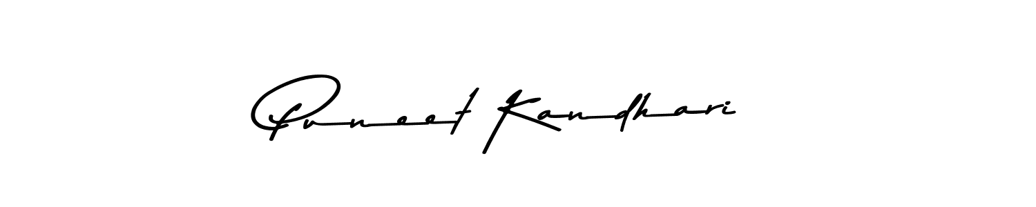 Also You can easily find your signature by using the search form. We will create Puneet Kandhari name handwritten signature images for you free of cost using Asem Kandis PERSONAL USE sign style. Puneet Kandhari signature style 9 images and pictures png