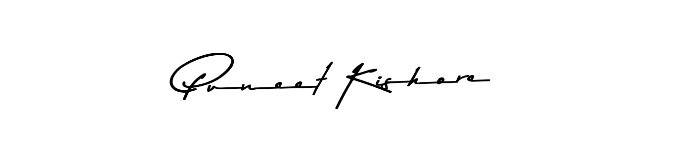 Puneet Kishore stylish signature style. Best Handwritten Sign (Asem Kandis PERSONAL USE) for my name. Handwritten Signature Collection Ideas for my name Puneet Kishore. Puneet Kishore signature style 9 images and pictures png