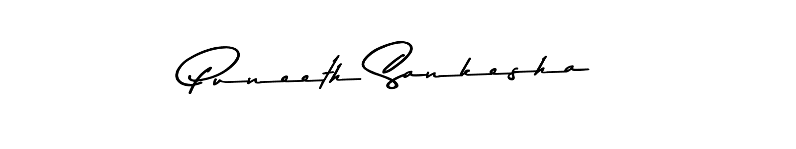 How to make Puneeth Sankesha signature? Asem Kandis PERSONAL USE is a professional autograph style. Create handwritten signature for Puneeth Sankesha name. Puneeth Sankesha signature style 9 images and pictures png