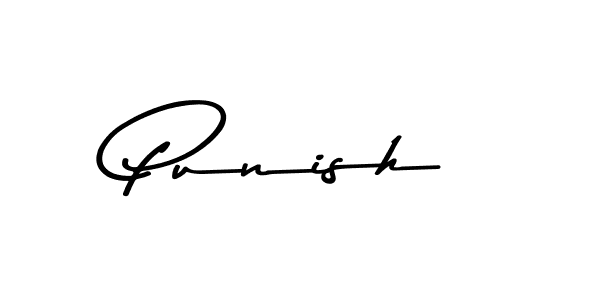 Make a beautiful signature design for name Punish. With this signature (Asem Kandis PERSONAL USE) style, you can create a handwritten signature for free. Punish signature style 9 images and pictures png