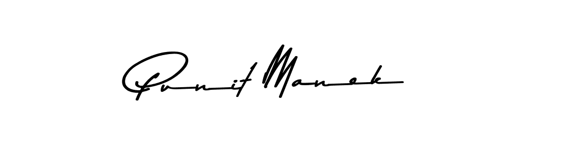 How to make Punit Manek signature? Asem Kandis PERSONAL USE is a professional autograph style. Create handwritten signature for Punit Manek name. Punit Manek signature style 9 images and pictures png