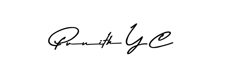 Here are the top 10 professional signature styles for the name Punith Y C. These are the best autograph styles you can use for your name. Punith Y C signature style 9 images and pictures png