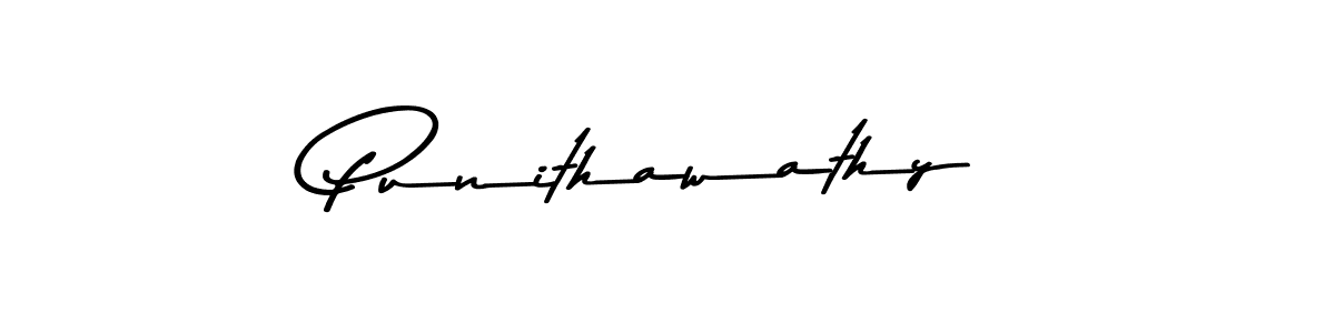 Use a signature maker to create a handwritten signature online. With this signature software, you can design (Asem Kandis PERSONAL USE) your own signature for name Punithawathy. Punithawathy signature style 9 images and pictures png
