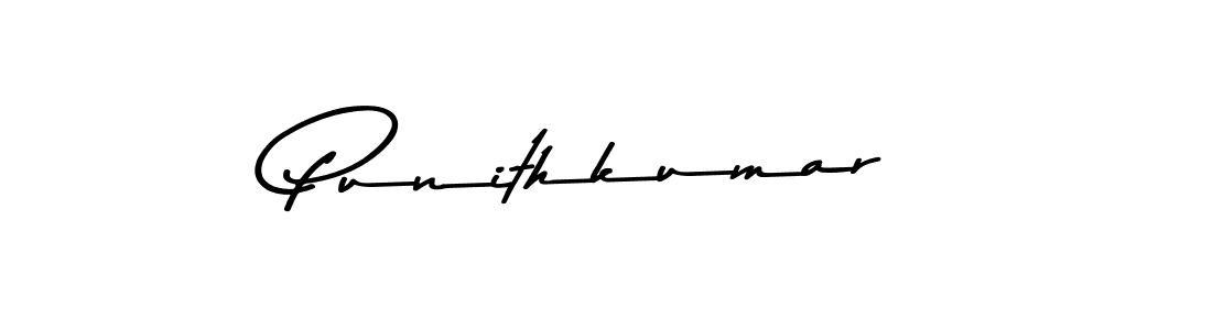 Asem Kandis PERSONAL USE is a professional signature style that is perfect for those who want to add a touch of class to their signature. It is also a great choice for those who want to make their signature more unique. Get Punithkumar name to fancy signature for free. Punithkumar signature style 9 images and pictures png