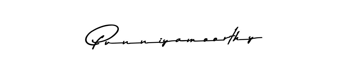 Punniyamoorthy stylish signature style. Best Handwritten Sign (Asem Kandis PERSONAL USE) for my name. Handwritten Signature Collection Ideas for my name Punniyamoorthy. Punniyamoorthy signature style 9 images and pictures png