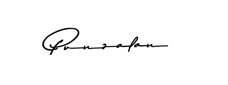 How to make Punzalan signature? Asem Kandis PERSONAL USE is a professional autograph style. Create handwritten signature for Punzalan name. Punzalan signature style 9 images and pictures png