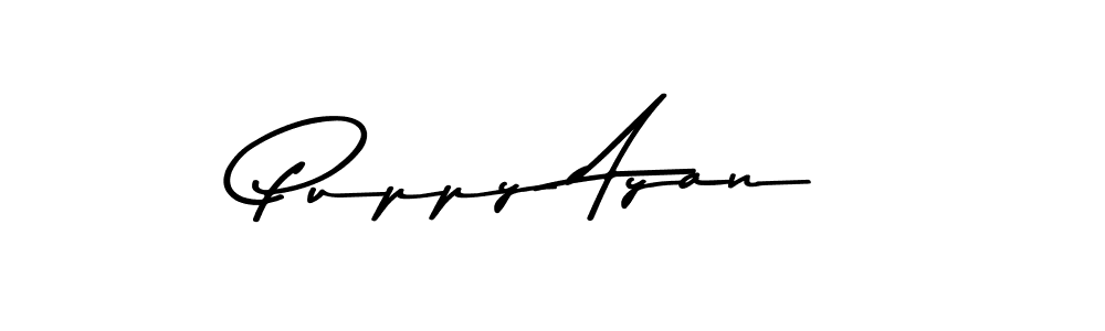 if you are searching for the best signature style for your name Puppy Ayan. so please give up your signature search. here we have designed multiple signature styles  using Asem Kandis PERSONAL USE. Puppy Ayan signature style 9 images and pictures png