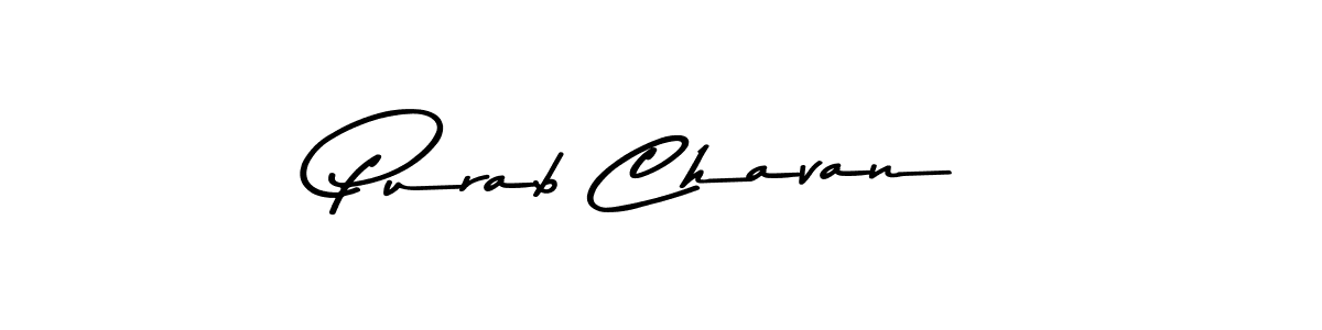 Similarly Asem Kandis PERSONAL USE is the best handwritten signature design. Signature creator online .You can use it as an online autograph creator for name Purab Chavan. Purab Chavan signature style 9 images and pictures png