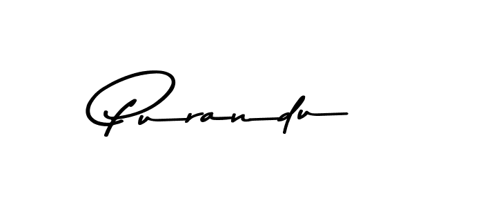 Use a signature maker to create a handwritten signature online. With this signature software, you can design (Asem Kandis PERSONAL USE) your own signature for name Purandu. Purandu signature style 9 images and pictures png