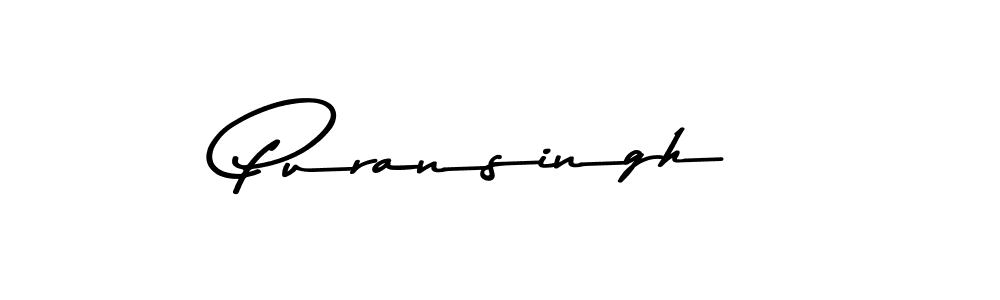 Puransingh stylish signature style. Best Handwritten Sign (Asem Kandis PERSONAL USE) for my name. Handwritten Signature Collection Ideas for my name Puransingh. Puransingh signature style 9 images and pictures png