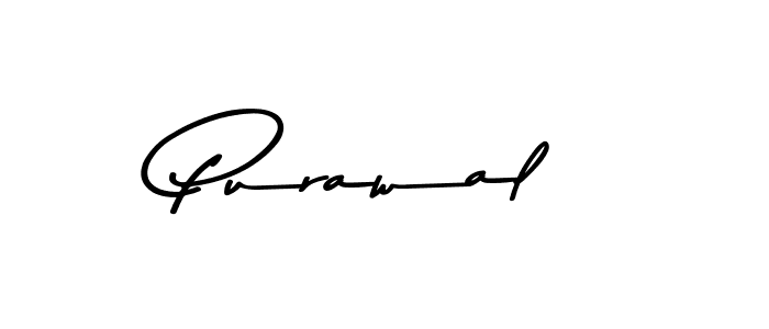 Make a beautiful signature design for name Purawal. Use this online signature maker to create a handwritten signature for free. Purawal signature style 9 images and pictures png