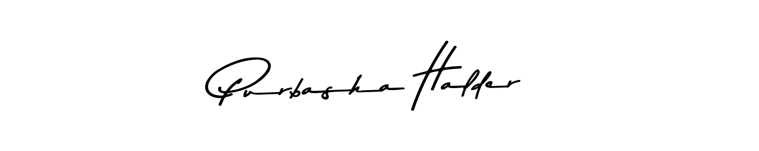 Asem Kandis PERSONAL USE is a professional signature style that is perfect for those who want to add a touch of class to their signature. It is also a great choice for those who want to make their signature more unique. Get Purbasha Halder name to fancy signature for free. Purbasha Halder signature style 9 images and pictures png