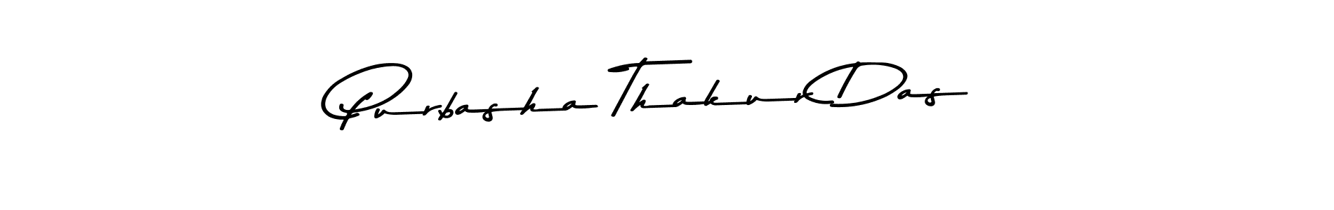 if you are searching for the best signature style for your name Purbasha Thakur Das. so please give up your signature search. here we have designed multiple signature styles  using Asem Kandis PERSONAL USE. Purbasha Thakur Das signature style 9 images and pictures png