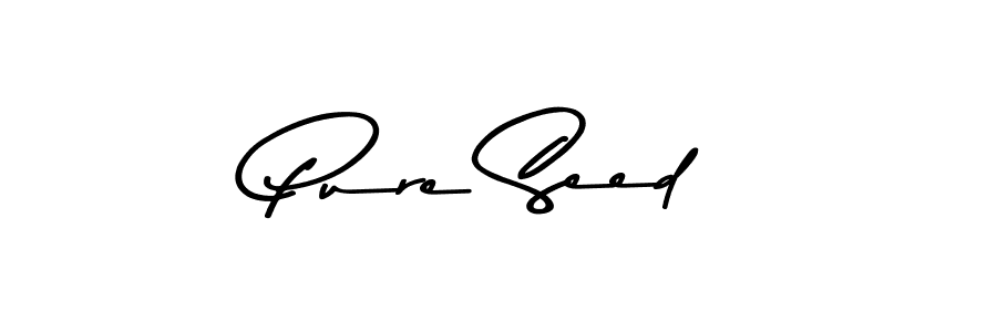 How to Draw Pure Seed signature style? Asem Kandis PERSONAL USE is a latest design signature styles for name Pure Seed. Pure Seed signature style 9 images and pictures png