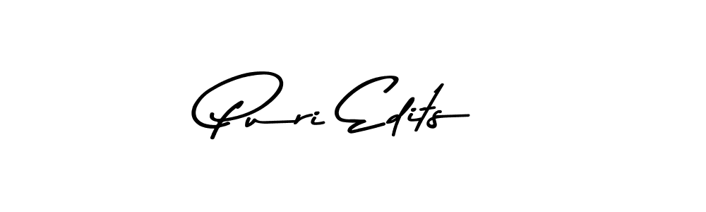 This is the best signature style for the Puri Edits name. Also you like these signature font (Asem Kandis PERSONAL USE). Mix name signature. Puri Edits signature style 9 images and pictures png