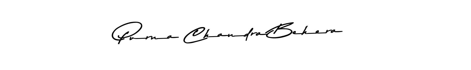 Make a beautiful signature design for name Purna Chandra Behera. With this signature (Asem Kandis PERSONAL USE) style, you can create a handwritten signature for free. Purna Chandra Behera signature style 9 images and pictures png