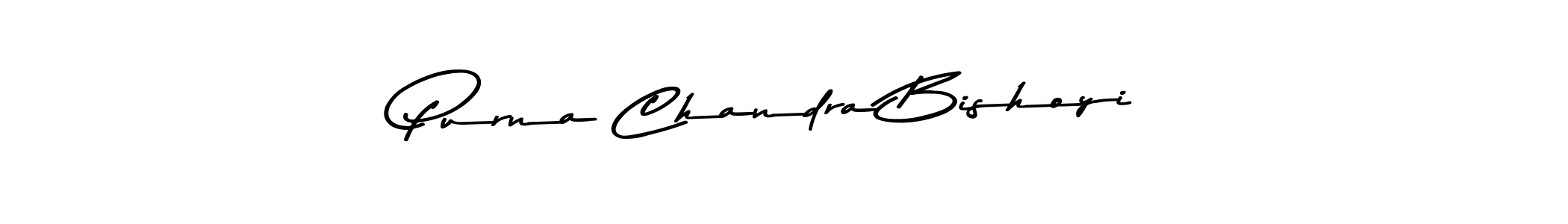 Use a signature maker to create a handwritten signature online. With this signature software, you can design (Asem Kandis PERSONAL USE) your own signature for name Purna Chandra Bishoyi. Purna Chandra Bishoyi signature style 9 images and pictures png