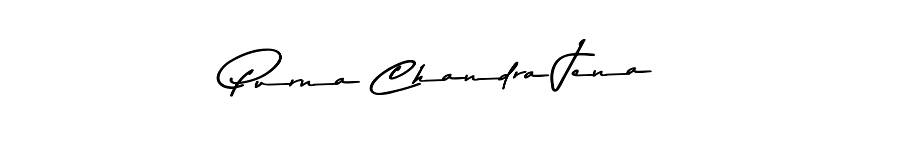 How to make Purna Chandra Jena signature? Asem Kandis PERSONAL USE is a professional autograph style. Create handwritten signature for Purna Chandra Jena name. Purna Chandra Jena signature style 9 images and pictures png