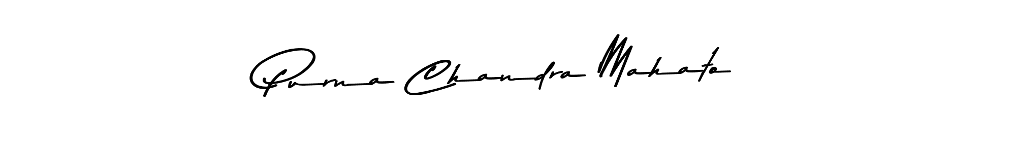 Use a signature maker to create a handwritten signature online. With this signature software, you can design (Asem Kandis PERSONAL USE) your own signature for name Purna Chandra Mahato. Purna Chandra Mahato signature style 9 images and pictures png