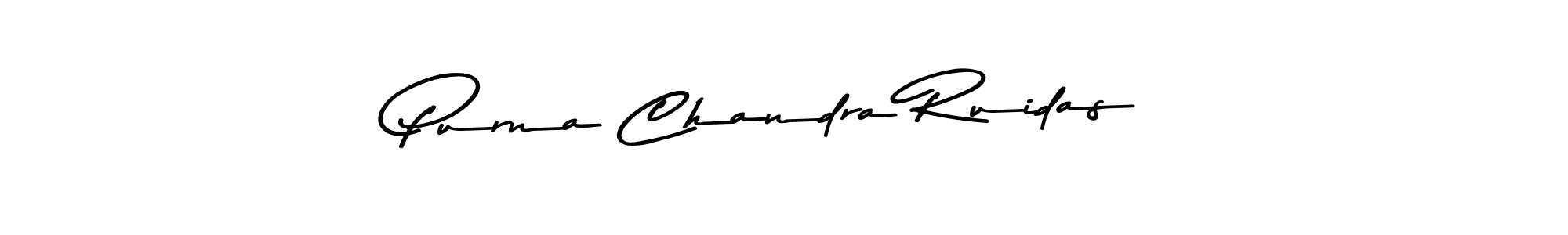 Make a beautiful signature design for name Purna Chandra Ruidas. With this signature (Asem Kandis PERSONAL USE) style, you can create a handwritten signature for free. Purna Chandra Ruidas signature style 9 images and pictures png