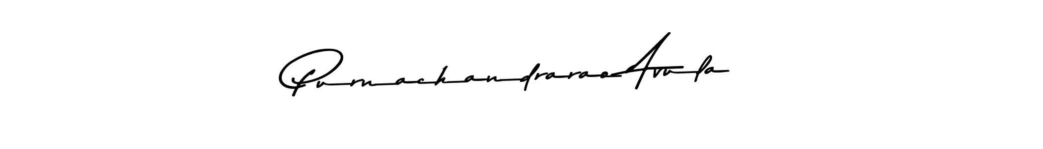 Make a beautiful signature design for name Purnachandrarao Avula. With this signature (Asem Kandis PERSONAL USE) style, you can create a handwritten signature for free. Purnachandrarao Avula signature style 9 images and pictures png