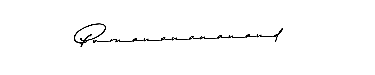 Similarly Asem Kandis PERSONAL USE is the best handwritten signature design. Signature creator online .You can use it as an online autograph creator for name Purnananananand. Purnananananand signature style 9 images and pictures png