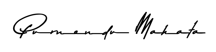 Get an exclusive digital autograph for Purnendu Mahata. The Asem Kandis PERSONAL USE typeface captures the charm of real penmanship on paper. Purnendu Mahata signature style 9 images and pictures png