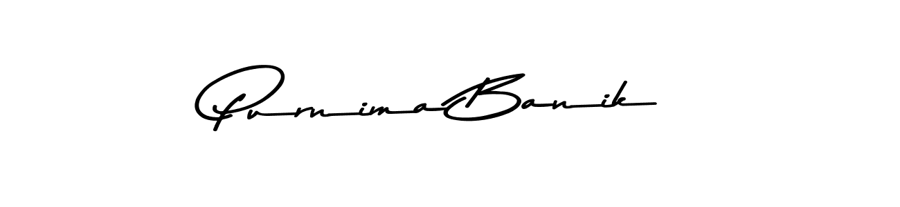 Similarly Asem Kandis PERSONAL USE is the best handwritten signature design. Signature creator online .You can use it as an online autograph creator for name Purnima Banik. Purnima Banik signature style 9 images and pictures png