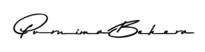 Purnima Behera stylish signature style. Best Handwritten Sign (Asem Kandis PERSONAL USE) for my name. Handwritten Signature Collection Ideas for my name Purnima Behera. Purnima Behera signature style 9 images and pictures png