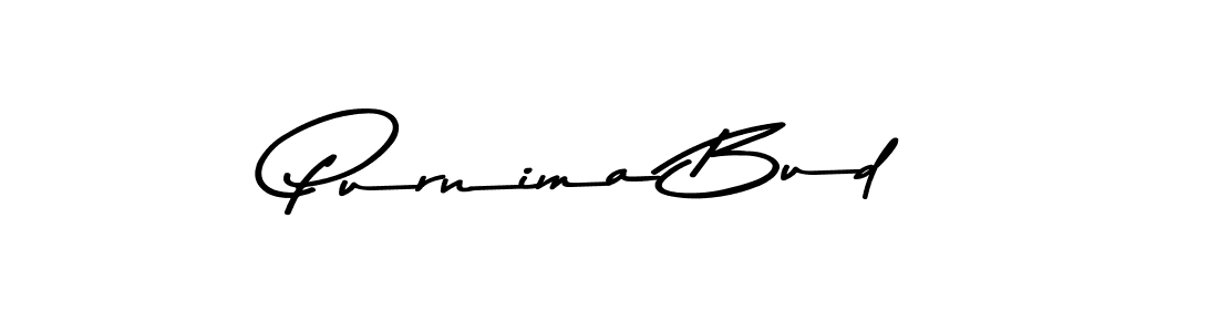The best way (Asem Kandis PERSONAL USE) to make a short signature is to pick only two or three words in your name. The name Purnima Bud include a total of six letters. For converting this name. Purnima Bud signature style 9 images and pictures png