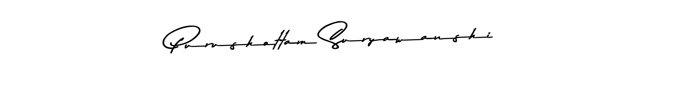 This is the best signature style for the Purushottam Suryawanshi name. Also you like these signature font (Asem Kandis PERSONAL USE). Mix name signature. Purushottam Suryawanshi signature style 9 images and pictures png
