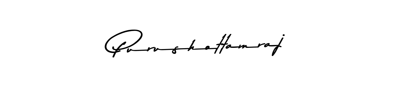 Create a beautiful signature design for name Purushottamraj. With this signature (Asem Kandis PERSONAL USE) fonts, you can make a handwritten signature for free. Purushottamraj signature style 9 images and pictures png