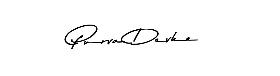 It looks lik you need a new signature style for name Purva Devke. Design unique handwritten (Asem Kandis PERSONAL USE) signature with our free signature maker in just a few clicks. Purva Devke signature style 9 images and pictures png