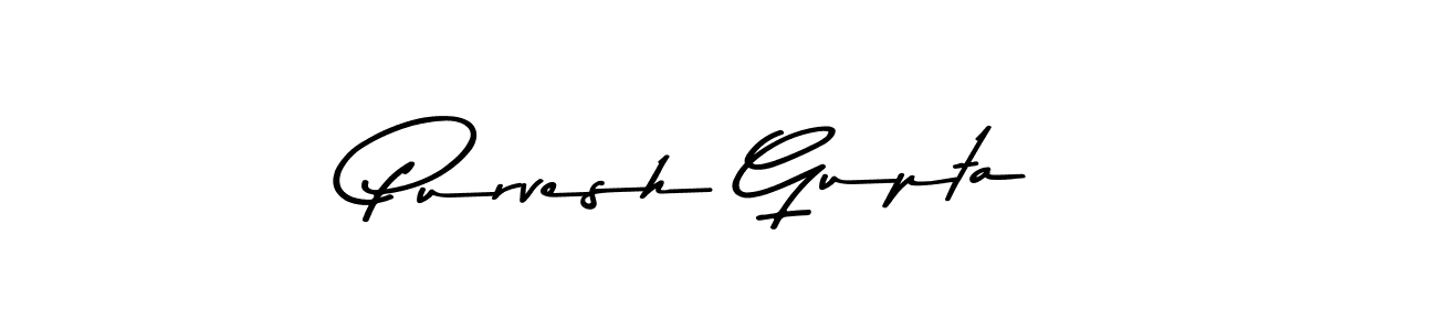 Also we have Purvesh Gupta name is the best signature style. Create professional handwritten signature collection using Asem Kandis PERSONAL USE autograph style. Purvesh Gupta signature style 9 images and pictures png