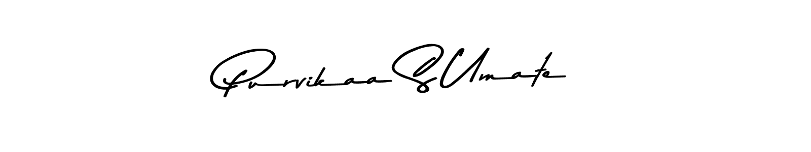 Here are the top 10 professional signature styles for the name Purvikaa S Umate. These are the best autograph styles you can use for your name. Purvikaa S Umate signature style 9 images and pictures png