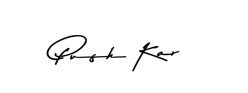 The best way (Asem Kandis PERSONAL USE) to make a short signature is to pick only two or three words in your name. The name Push Kar include a total of six letters. For converting this name. Push Kar signature style 9 images and pictures png
