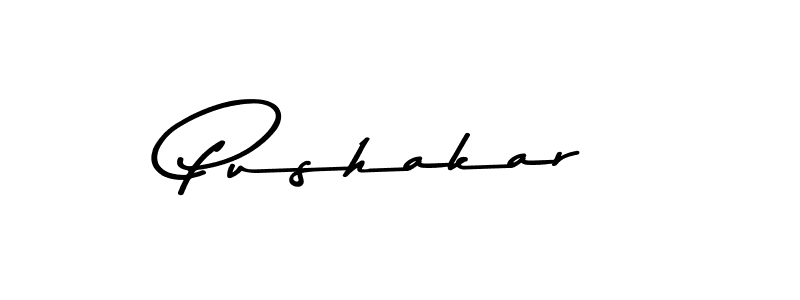 Pushakar stylish signature style. Best Handwritten Sign (Asem Kandis PERSONAL USE) for my name. Handwritten Signature Collection Ideas for my name Pushakar. Pushakar signature style 9 images and pictures png
