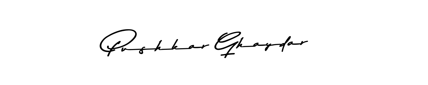 The best way (Asem Kandis PERSONAL USE) to make a short signature is to pick only two or three words in your name. The name Pushkar Ghaydar include a total of six letters. For converting this name. Pushkar Ghaydar signature style 9 images and pictures png