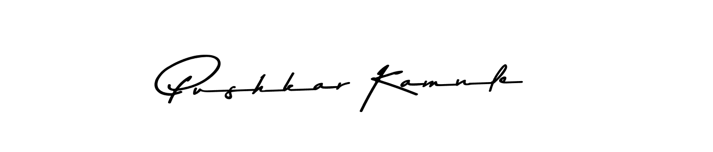 Check out images of Autograph of Pushkar Kamnle name. Actor Pushkar Kamnle Signature Style. Asem Kandis PERSONAL USE is a professional sign style online. Pushkar Kamnle signature style 9 images and pictures png