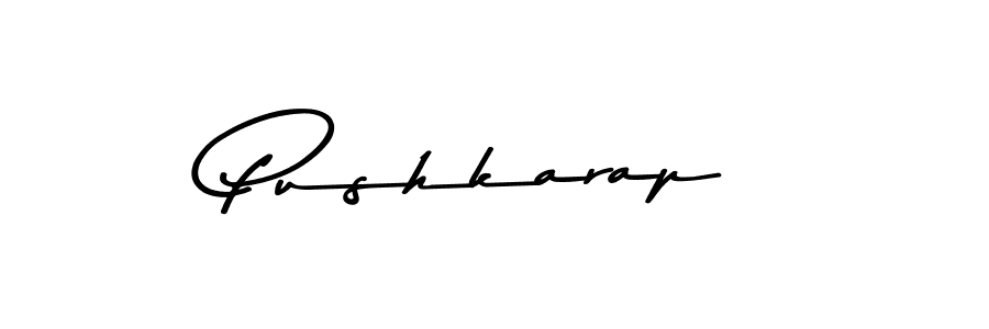 Design your own signature with our free online signature maker. With this signature software, you can create a handwritten (Asem Kandis PERSONAL USE) signature for name Pushkarap. Pushkarap signature style 9 images and pictures png