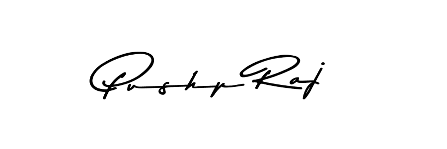 Create a beautiful signature design for name Pushp Raj. With this signature (Asem Kandis PERSONAL USE) fonts, you can make a handwritten signature for free. Pushp Raj signature style 9 images and pictures png