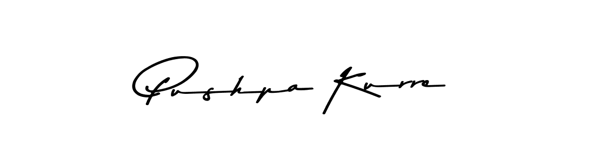 Make a beautiful signature design for name Pushpa Kurre. Use this online signature maker to create a handwritten signature for free. Pushpa Kurre signature style 9 images and pictures png