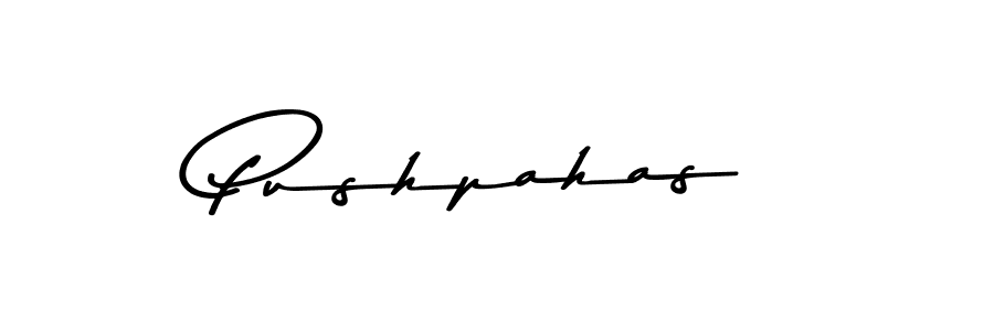 Design your own signature with our free online signature maker. With this signature software, you can create a handwritten (Asem Kandis PERSONAL USE) signature for name Pushpahas. Pushpahas signature style 9 images and pictures png